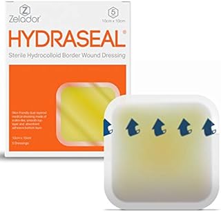 Hydrocolloid Dressing - 10cm x 10cm (x5)