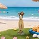 GZXUEHU Hawaiianische Hula GirlArmaturenbrett-Ornamente,Wackelfigur Auto,Auto Dashboard Spielzeug,Hawaiianische Tänzerin Dekoration Für Auto,Schreibtisch,Büro