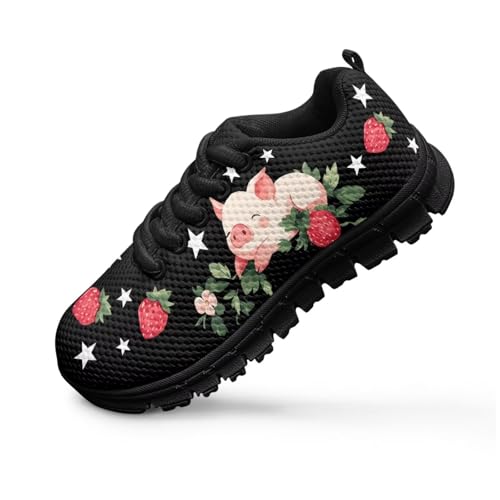 Yzaoxia Girls Shoes for Kids Mesh Sneakers Tennis Running Shoes for Walking Stretchy Footwear Sport Trainers Size 11-Size 54