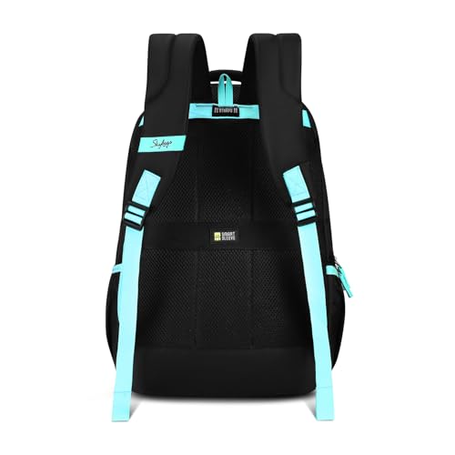 Image of Skybags Thrive 17 Inch Compatible Laptop Backpack 30L | 3 Compartments with Quick-Access Front Pocket | Padded Back Panel & Side Bottle Pockets | Office & Travel Backpack for Men & Women