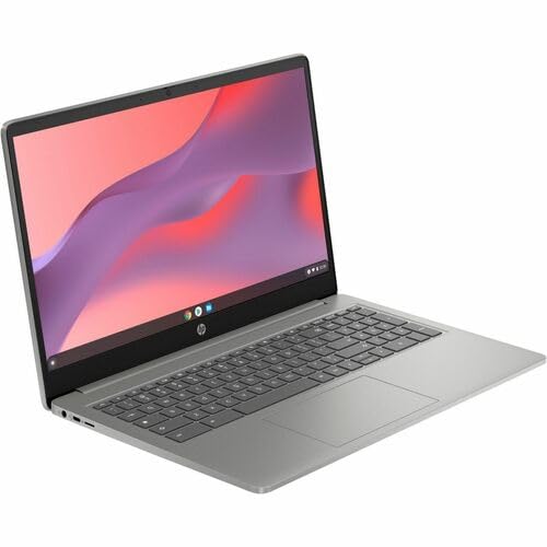 HP Chromebook 15a-nb0013dx �m�[�g�p�\�R�� �w������уr�W�l�X�p 15.6�C���` HD�f�B�X�v���C Intel �v���Z�b�T�[ N200 8GB DDR5 RAM 64GB eMMC �ő�10H�̃o�b�e���[���� Chrome OS 