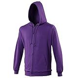 Photo Gallery awdis just hoods zoodie - giacca con zip tinta unita unisex - viola (m) Photo Gallery awdis just hoods zoodie - giacca con zip tinta unita unisex - viola (m)