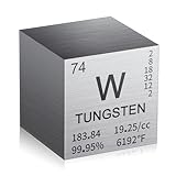 Pevfeciy 3.81cm Wolfram Metallwürfel