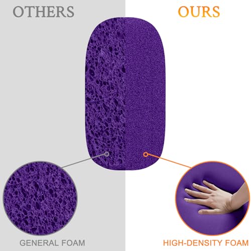 Image of SOULWIT Replacement Mic Cover for Bose A20 /A30 Aviation Headset, Microphone Spongue Filter 4-Pack Foam Cover WindScreen - Purple