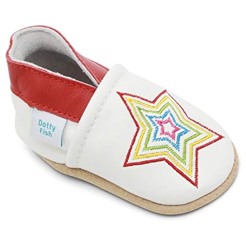Dotty Fish Chaussons Bébé Étoile Arc-en-Ciel Cover