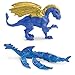 Safari Ltd. Lair Of The Dragons Collection 2 Designer Toob - 6 Miniature Dragon Figures for Fantasy Themed Play, Boys, Girls & Kids Ages 3+