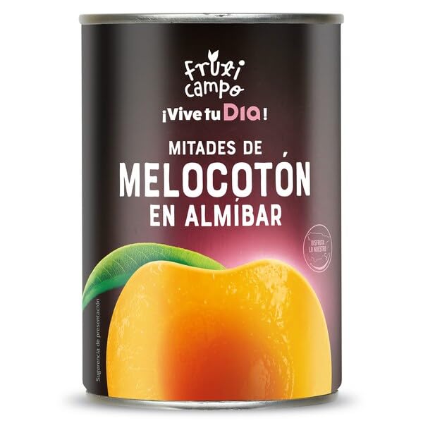 Melocotón en almíbar en mitades Dia Fruticampo lata 240 g