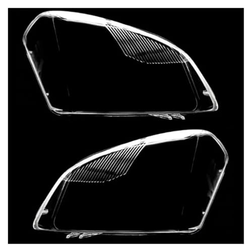 Lentille en verre de phare Nissan Qashqai J10 haute transparence anti-fissure
