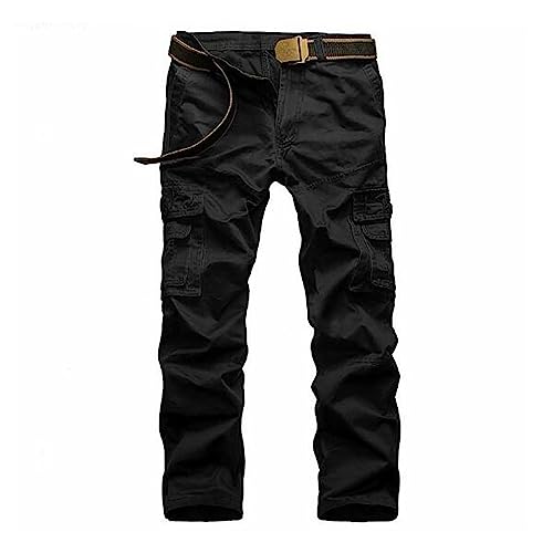 Pantalon cargo pour homme décontracté avec cordon de serrage et poches
