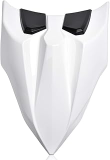 NINJA 650 Z650 17 18 19 20 21 Accessories Rear Seat Cowl Fairing Cover Cowl ABS Plastic Green Black White for Kawasaki NINJA650 Z 650 2017 2018 2019 2020 2021 (White)