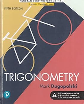 Hardcover TRIGONOMETRY | FIFTH EDITION | ANNOTATED EDITION Book