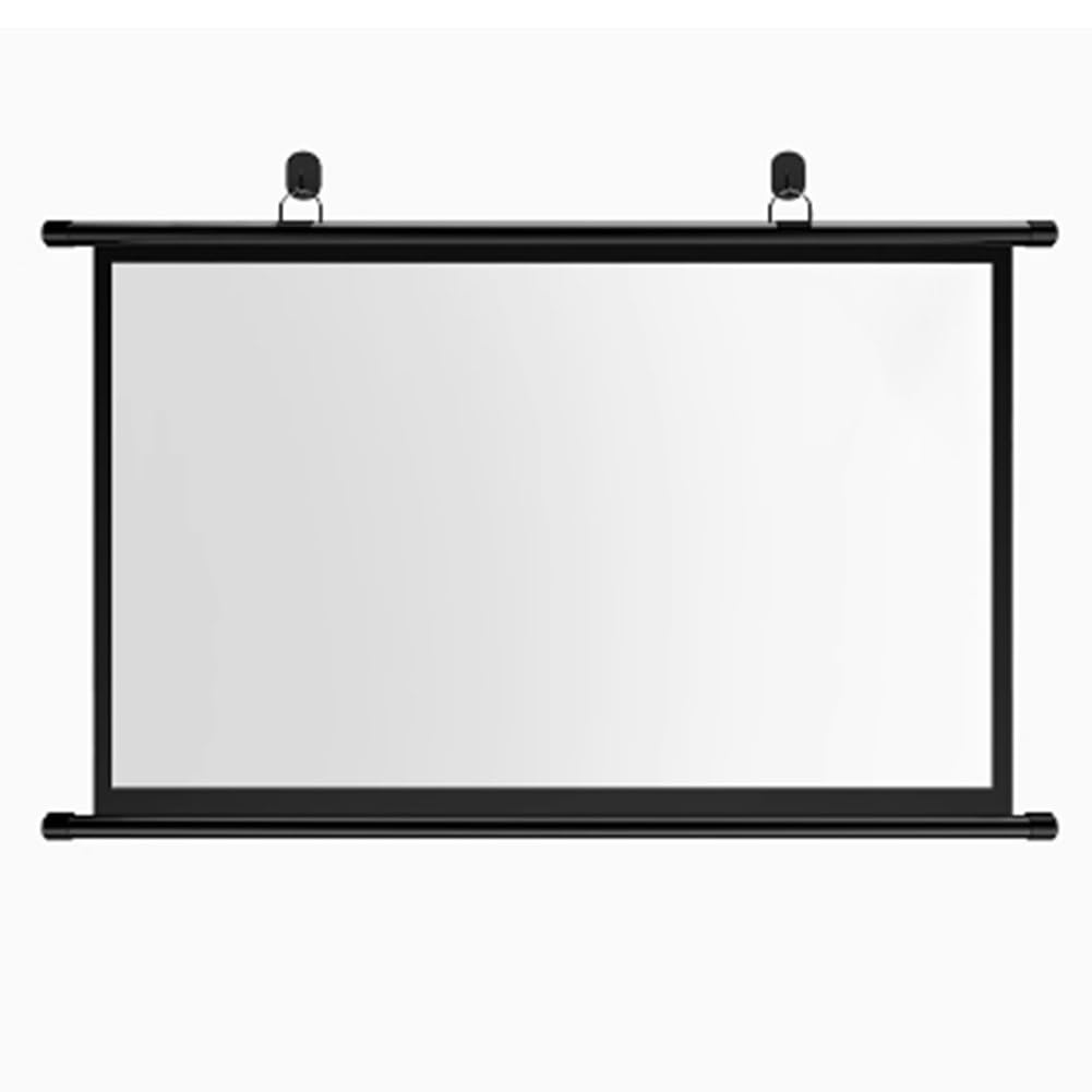 Pantalla de proyección montada en la pared para cine en casa y noches de cine al aire libre