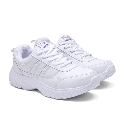 Image of ASIAN Expo-31 Lace School Shoes for Kids | Comfortable School Shoes for Boys & Girls with Soft Cushioning, Durable Upper, Secure Lace Fit & Steady Grip Sole