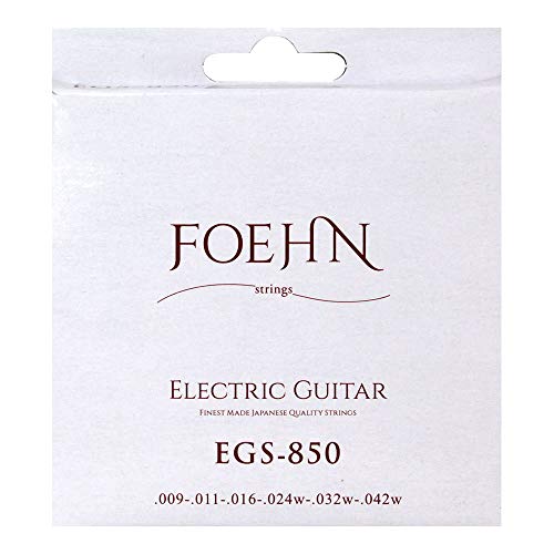 FOEHN EGS-850×3セット Electric Guitar Strings Super Light エレキギター弦 09-42