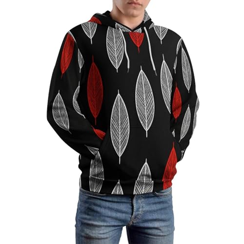 Pull hooded imprimé 3D avec manches longues pour homme et femme en taille S-6XL