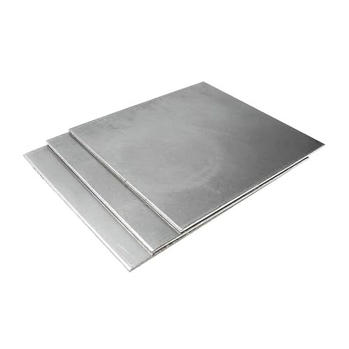 1PCS W99.999 High Purity Tungsten Sheet Plate 100X100MM Tungsten Block Tungsten Foil Lab Research Development Material (Thickness 0.5MM, 1)
