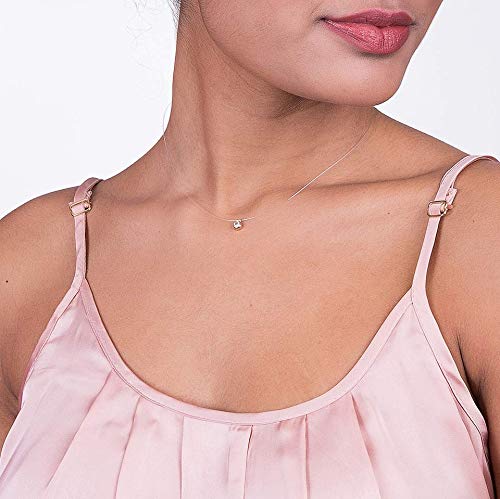 Kit Rommanel Banhado Ouro Brinco Colar Solitários Ponto Luz De Cristal