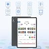 Tablet ECOPAD Android 15, 10 pulgadas Tablets con teclado mouse 12GB RAM + 64GB ROM +1TB expandible, Tableta 2 en 1 con WiFi 6 / Bluetooth/GMS certificado/pantalla táctil IPS, set negro 8