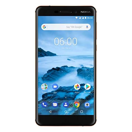 Nokia 6.1 (2018) - Android 9.0 Pie - 32 GB - Dual SIM Unlocked Smartphone (AT&T/T-Mobile/MetroPCS/Cricket/H2O) - 5.5" Screen - Black - U.S. Warranty