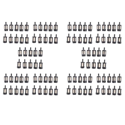 Filtres à carburant pour tronçonneuse Lot de 100 pièces universelles pour moteur de jardin