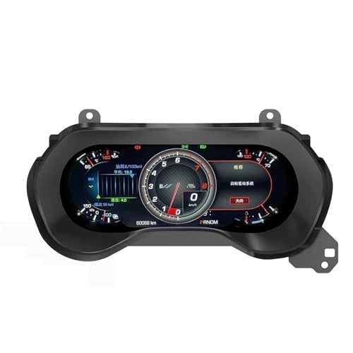 12.3" LCD Dashboard Screen Compatible With Chevrolet Camaro 2015-2023 6th Generation Car Digital Instrument Cluster(MT-Manual-OF