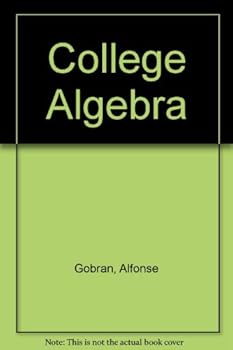Hardcover College Algebra Book