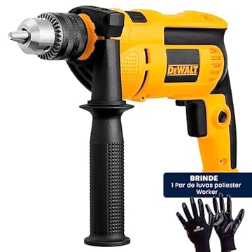 DEWALT Furadeira de Impacto de 1/2 Pol. (13mm) 710W 2.600 RPM com Maleta 110V DWD502K