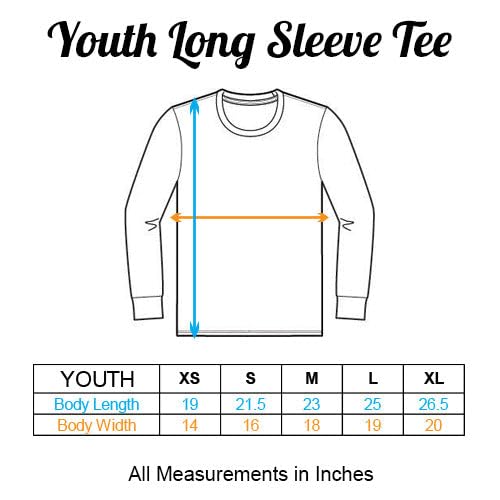 Hearts Neveah Kids Long Sleeve T-Shirt Youth X-Small Light Pink