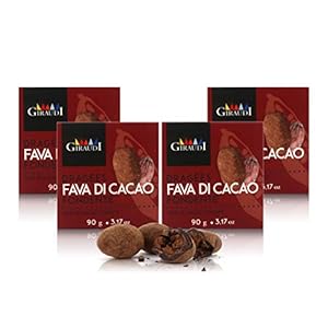 Cacaoboon, geroosterd met chocolade en fondant, 90 g, lijn Le Dragées (verpakking van 4 stuks)