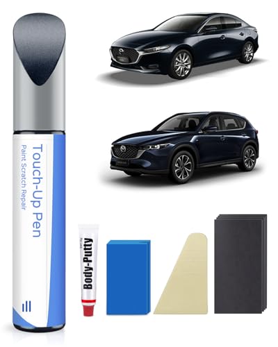 42M Deep Crystal Blue Pearl Stylo de retouche pour Mazda – Correspondance exacte pour éclats et rayures 42M Deep Crystal Blue Pearl Stylo de retouche pour Mazda – Correspondance exacte pour éclats et rayures