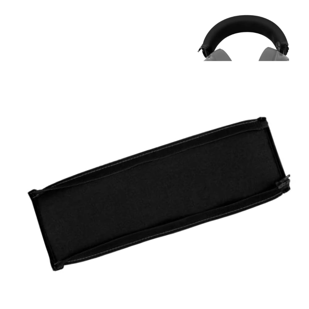 Crysendo Headband Replacement for Razer Kraken V2 & V2 Pro | Zippered Cushion Pads | Tool-Free Installation (Black)