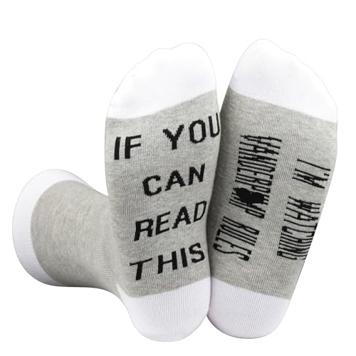 LEVLO Vanderpump Inspired Gift If You Can Read This I'm Watching Rules Cotton Socks for Fans