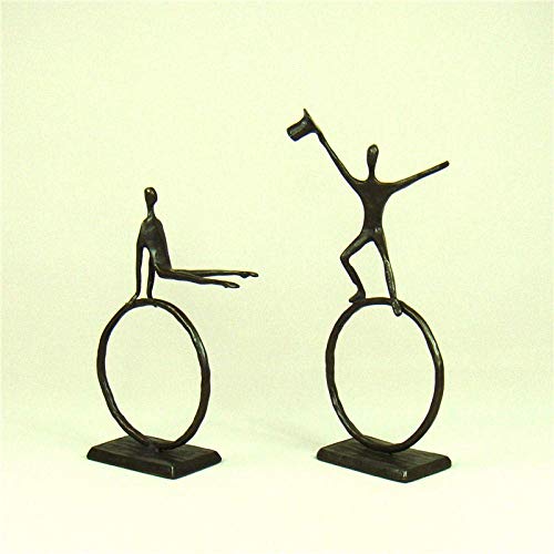 Objet de collection décoratif statue cuivre miniature métal - 4