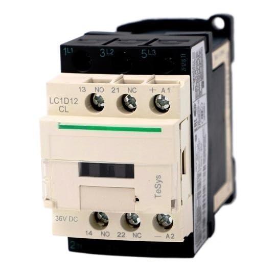 Contacteur CC LC1D12CL commutateur tripolaire 12A bobine 36V CC