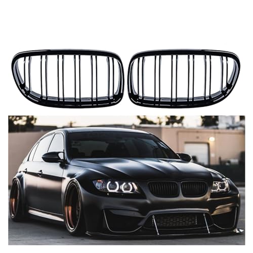 Rejilla delantera para parachoques de BMW Serie 3 E90 E91 LCI 2