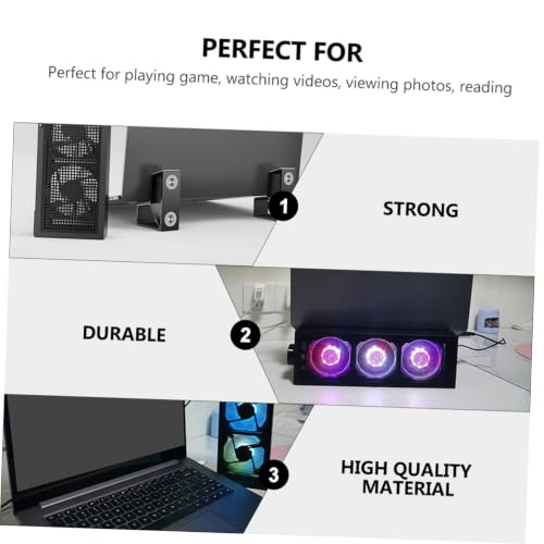 Base ajustable con ventilador para laptop BESPORTBLE miniatura 3