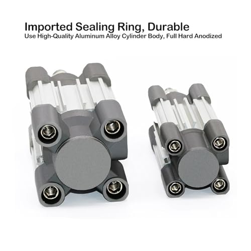 Vérin pneumatique CP96SDB pour stopper les vibrations mécaniques - 4