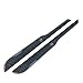 2PCS Side Step Padel Fit for Jeep Grand Cherokee 2011-2021 Running Board Step Bar Padel Aluminum Black (with Bracket)