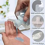 29 PCS Travel Size Refillable Empty Squeeze Pouch TSA Approved Travel Pouches for Toiletries Liquid Travel Containers Leak Proof Portable Travel Fluid Makeup Packing Bag for Cosmetics 30/50/100ml - Image 3