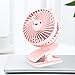YLLN Clip On Fan Battery Powered Baby Pram Fan Fan with Clip Fan Clip Pram Fan Clip On Battery Fans For Prams Bed Fans Attach To Bed Fan Cot Fan Clip On Desk Fan Pink