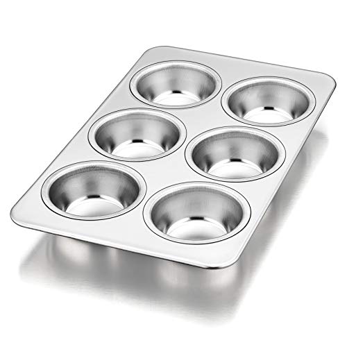 P&P CHEF 6-Cup Stainless Steel Pan