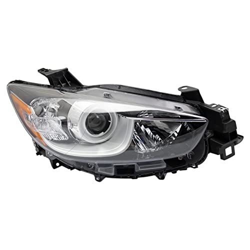 Image of TRQ Passenger Side Headlight Assembly Halogen Compatible with 2013-2016 Mazda CX-5 MA2519146