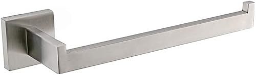 TURS Toallero de mano cepillado Barra de toalla de baño Pequeño Toallero Toallero Anillo de toalla de acero inoxidable