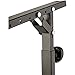 K&M Konig & Meyer 18811.000.55 Keyboard Stacker | Compatible w/ K&M Omega Table Style Stand | Add Keyboard, Laptop, Midi Controller, Mixer | Height/ Tilt/ Width Adjustment | Steel | German Made Black