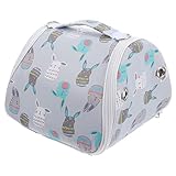 De voyage - adapté aux , aux , aux chinchillas, aux hamsters, aux écureuils et autres petits animaux, à main de transport pour hamster