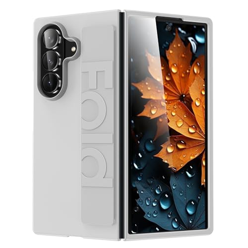 Coque de protection rigide et ultra-fine blanche pour Samsung Galaxy Z Fold 7
