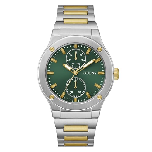 Image of GUESS Jet Analog Watch for Men with Round Dial & Water Resistant Man's Wrist Watches