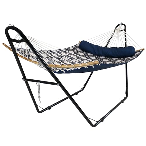 Sunnydaze HH-MHS-BLACK Universal 2-Person Hammock Stand thumb #4