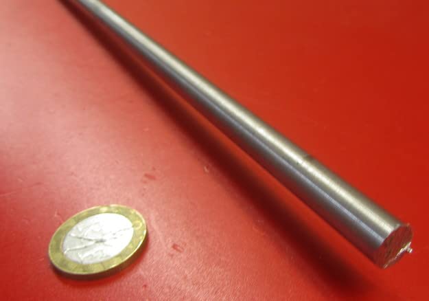 303 Stainless Steel Round Rod .375" Diameter x 6 Foot Length 1 Piece