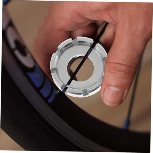 GOOHOCHY Cycling Tool 6pcs 8 Way Bike Spoke Wrench for Bike Keys Easy to Carry Identify Size Groove